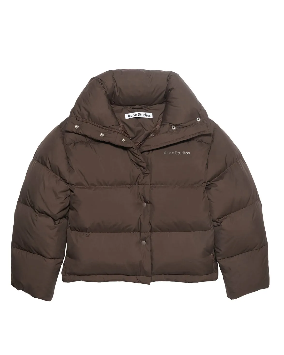 Acne Studios Down Puffer Jacket Coffee Brown