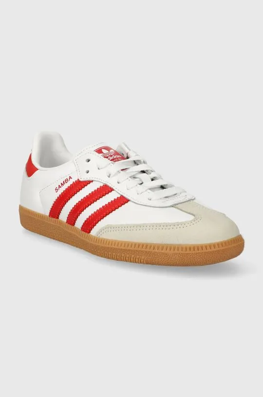 adidas Originals leather sneakers Samba OG white color IF6513