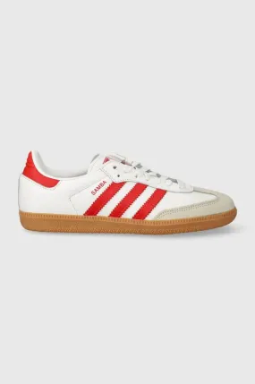 adidas Originals leather sneakers Samba OG white color IF6513