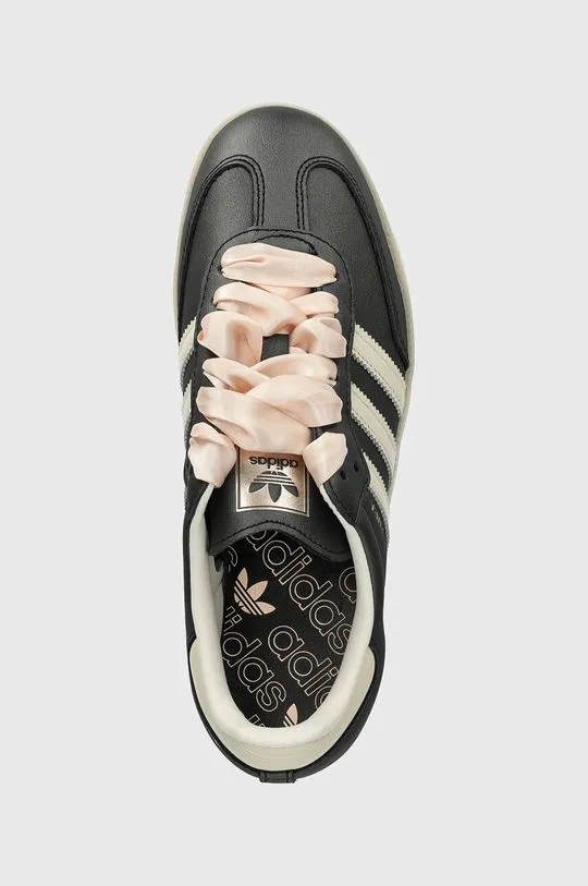 adidas Samba OG Black Pink Ribbon Laces IH8047