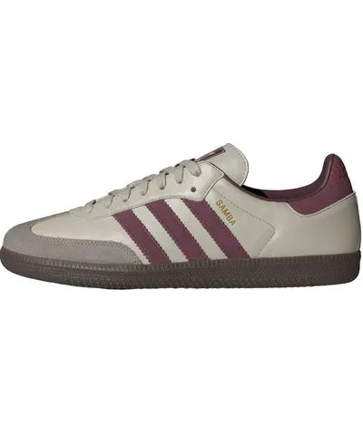 adidas Samba OG 'Putty Grey Maroon'