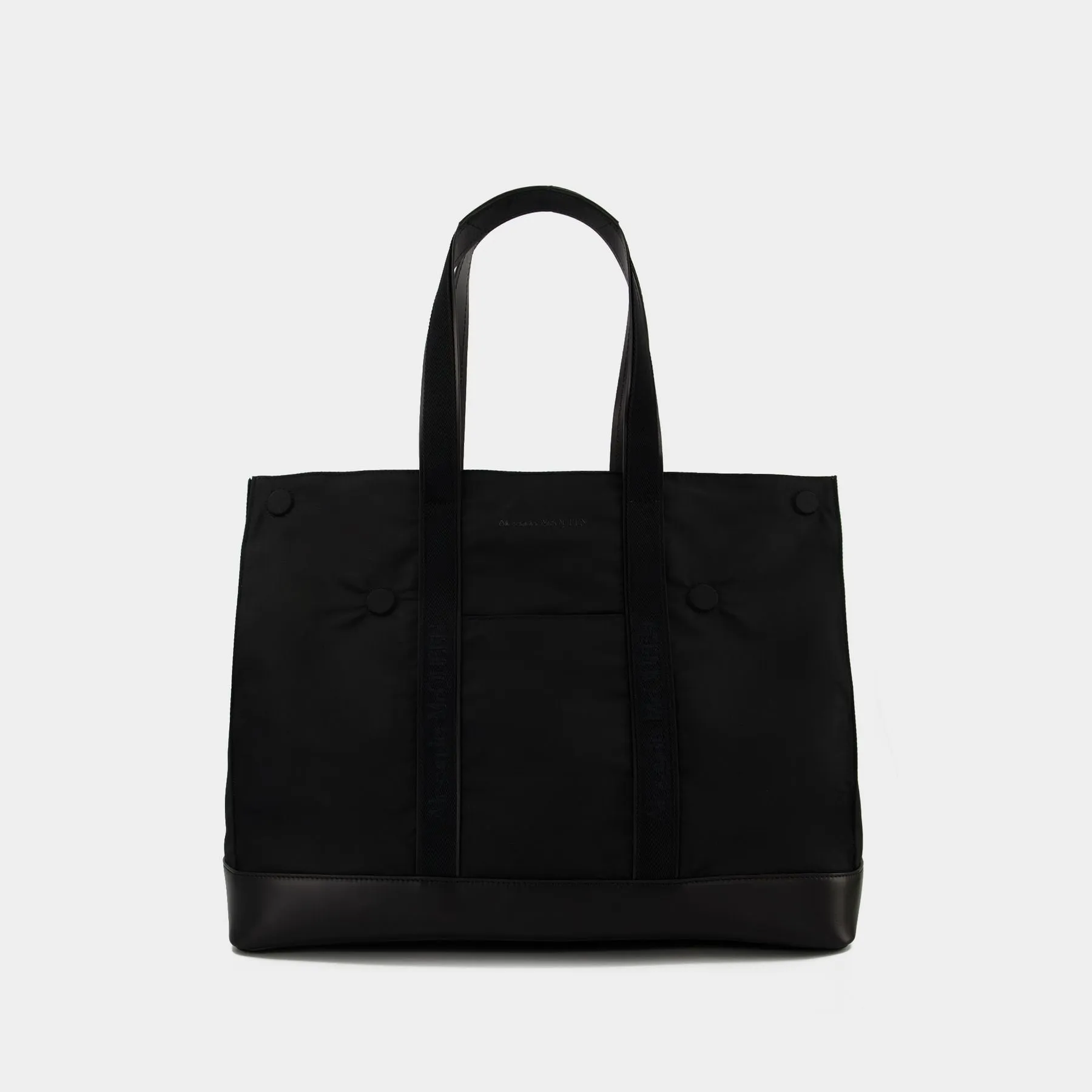 Alexander McQueen  Demanta Tote Bag - Alexander Mcqueen -  Black - Synthetic