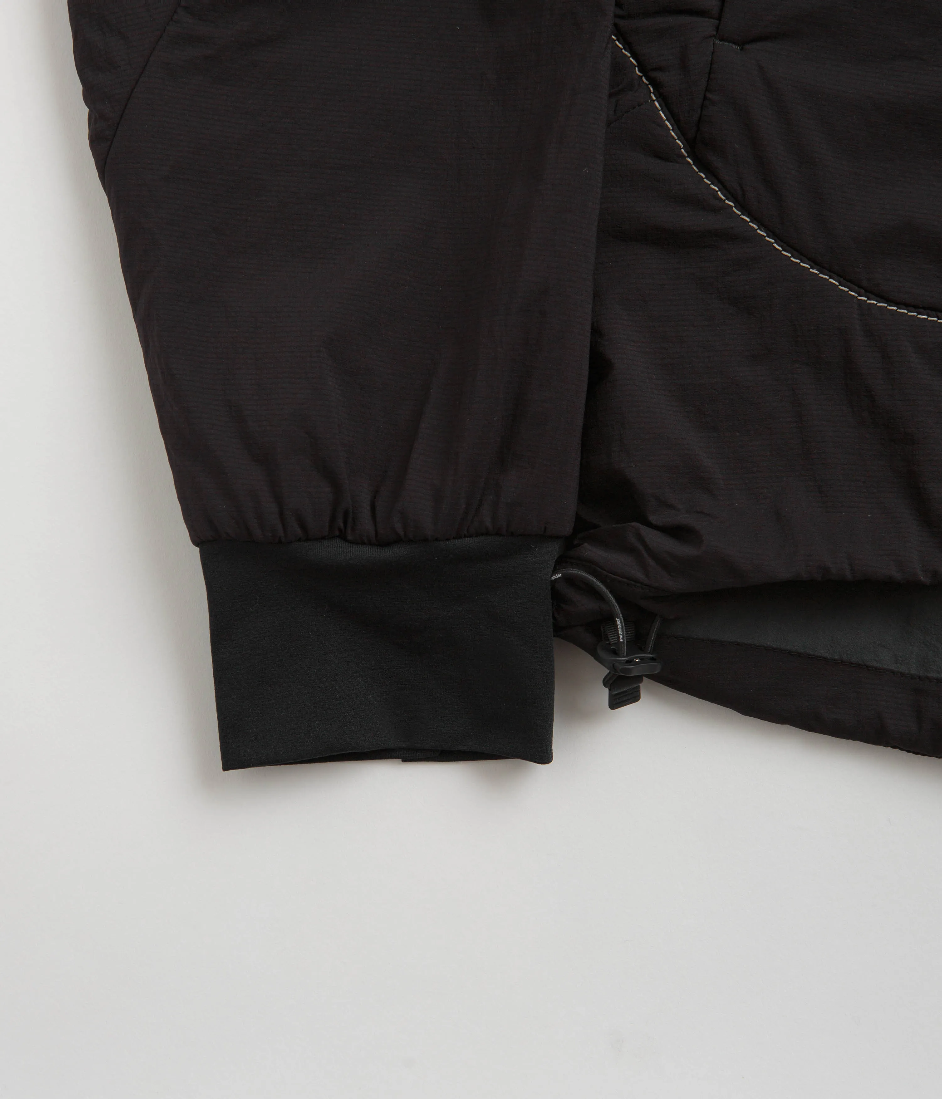 and wander Alpha Air Hoodie - Black