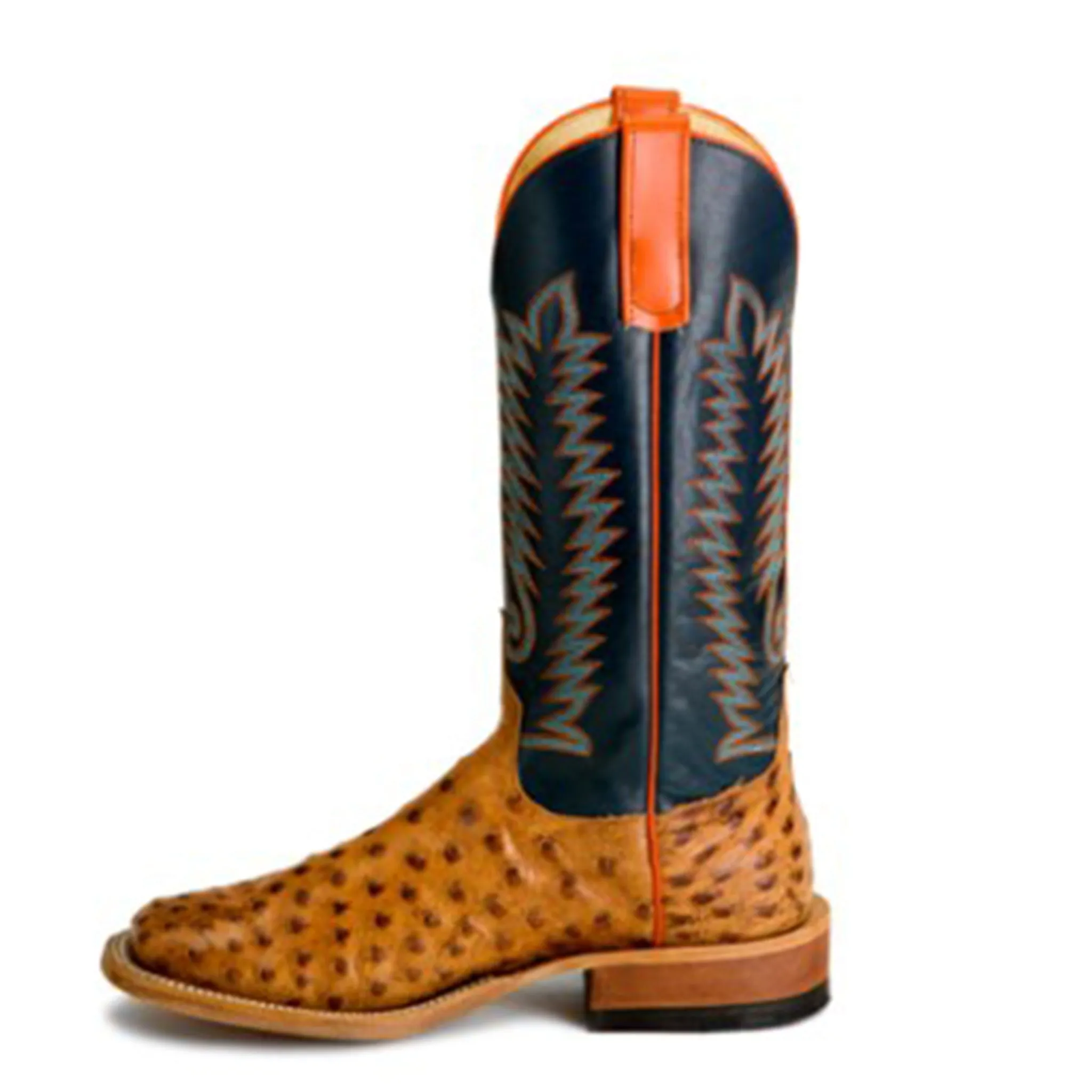 Anderson Bean Full Quill Ostrich Boots