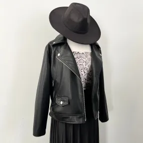 Bad Reputation Vegan Moto Jacket - Black