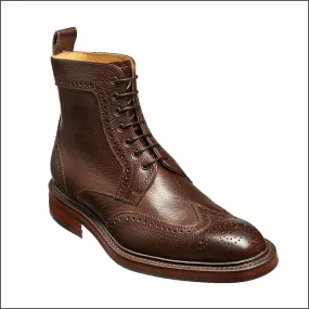 Barker Calder Dark Brown Grain Chukka Boot/