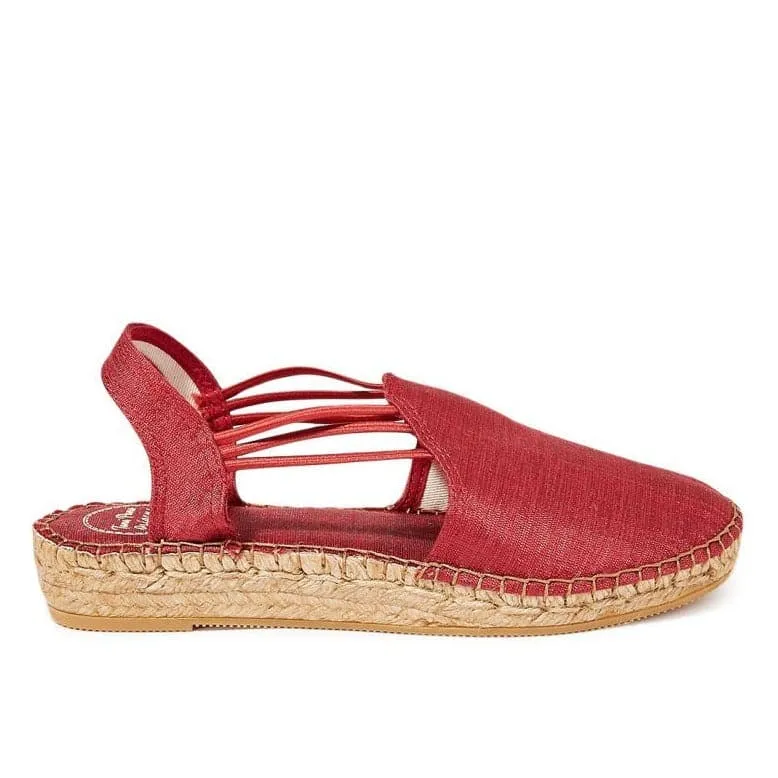 Basic Cotton Blend Wedge Espadrille for Women - Neus