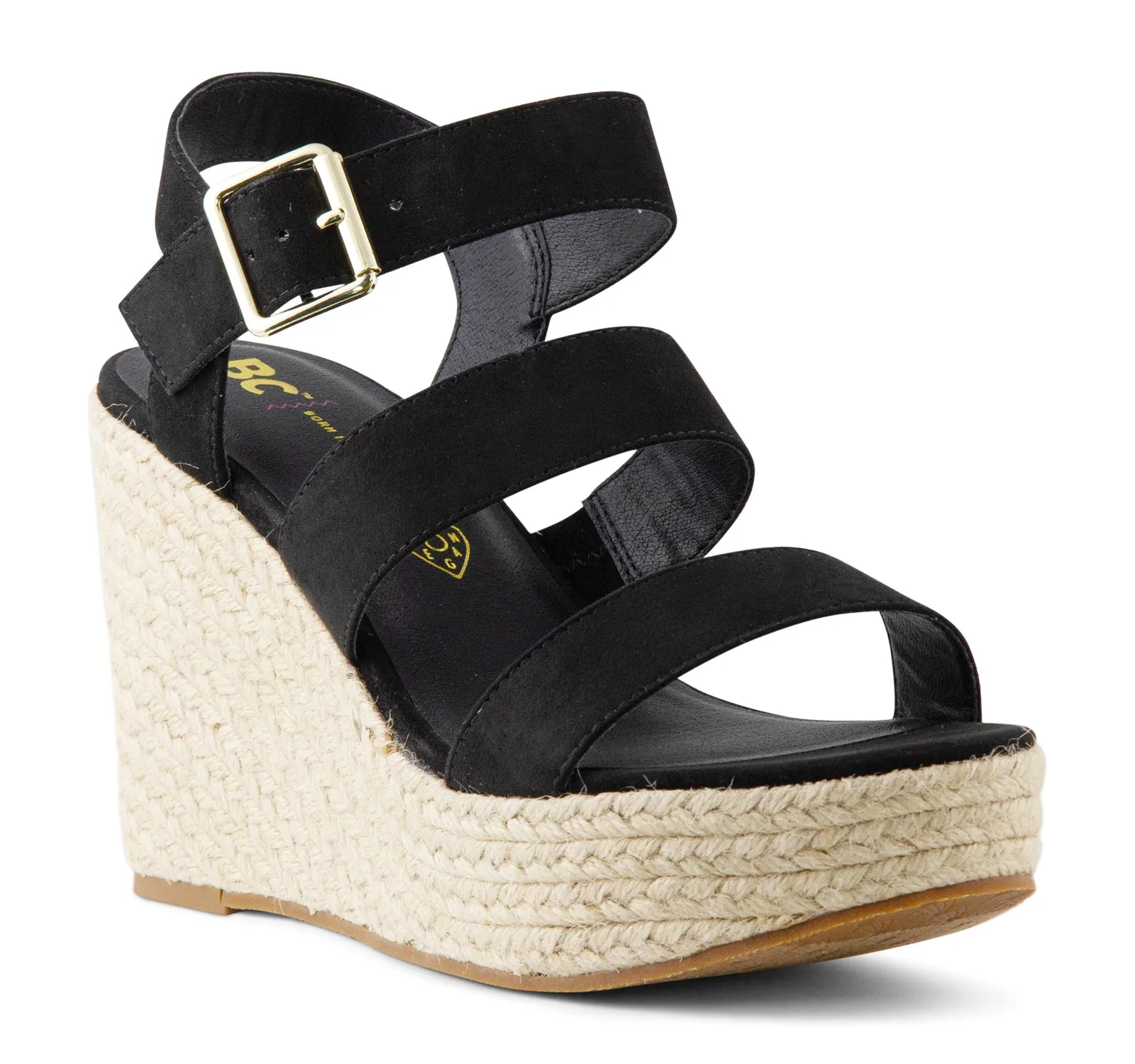 BC Footwear Snack Bar Espadrille Wedge Sandal