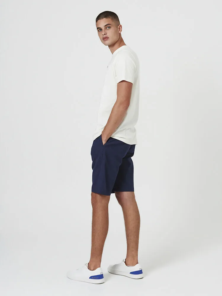 Ben Sherman - Seersucker Short Dark Navy