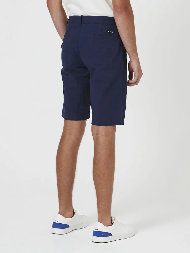 Ben Sherman - Seersucker Short Dark Navy