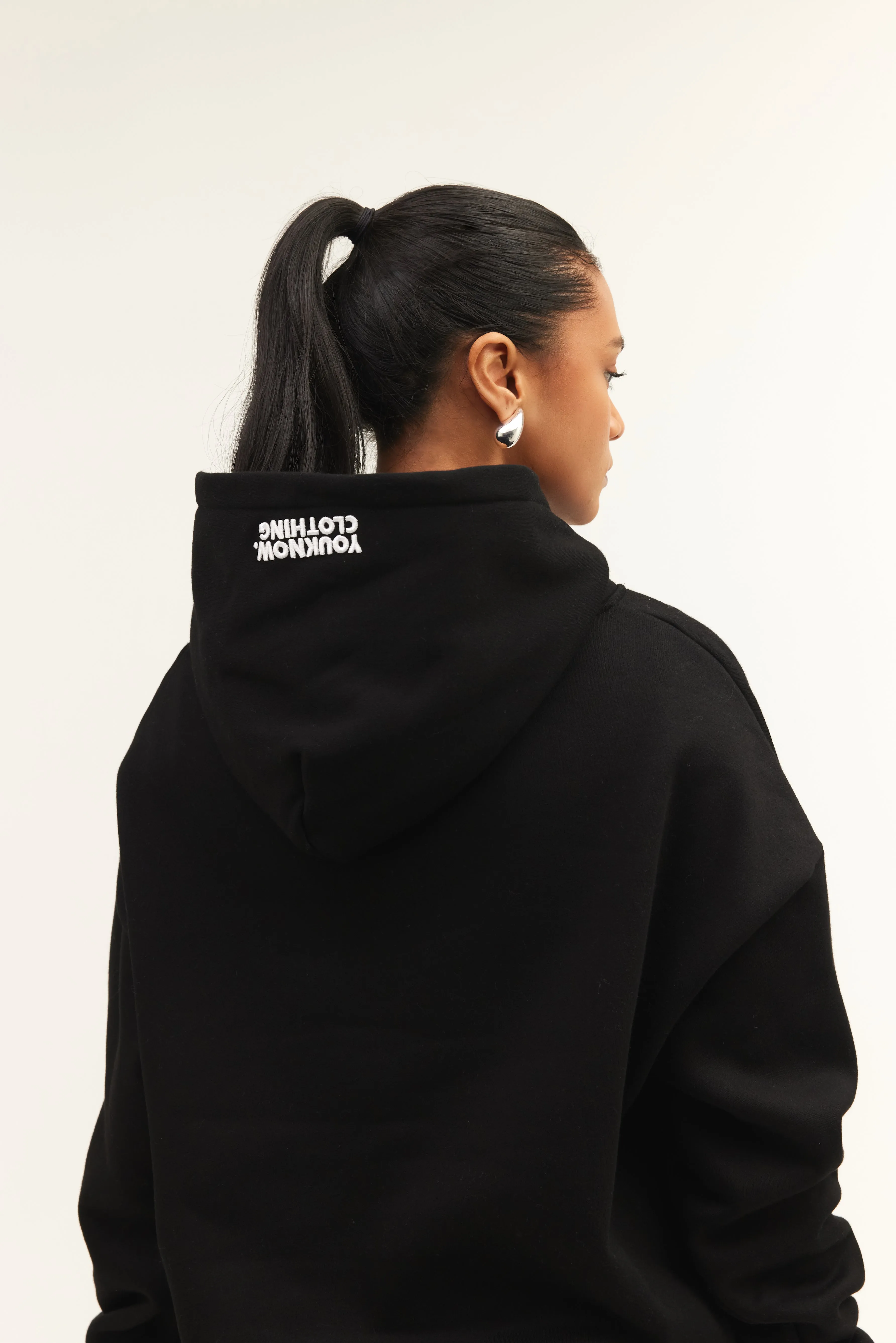 BLOCK HOODIE | BLACK