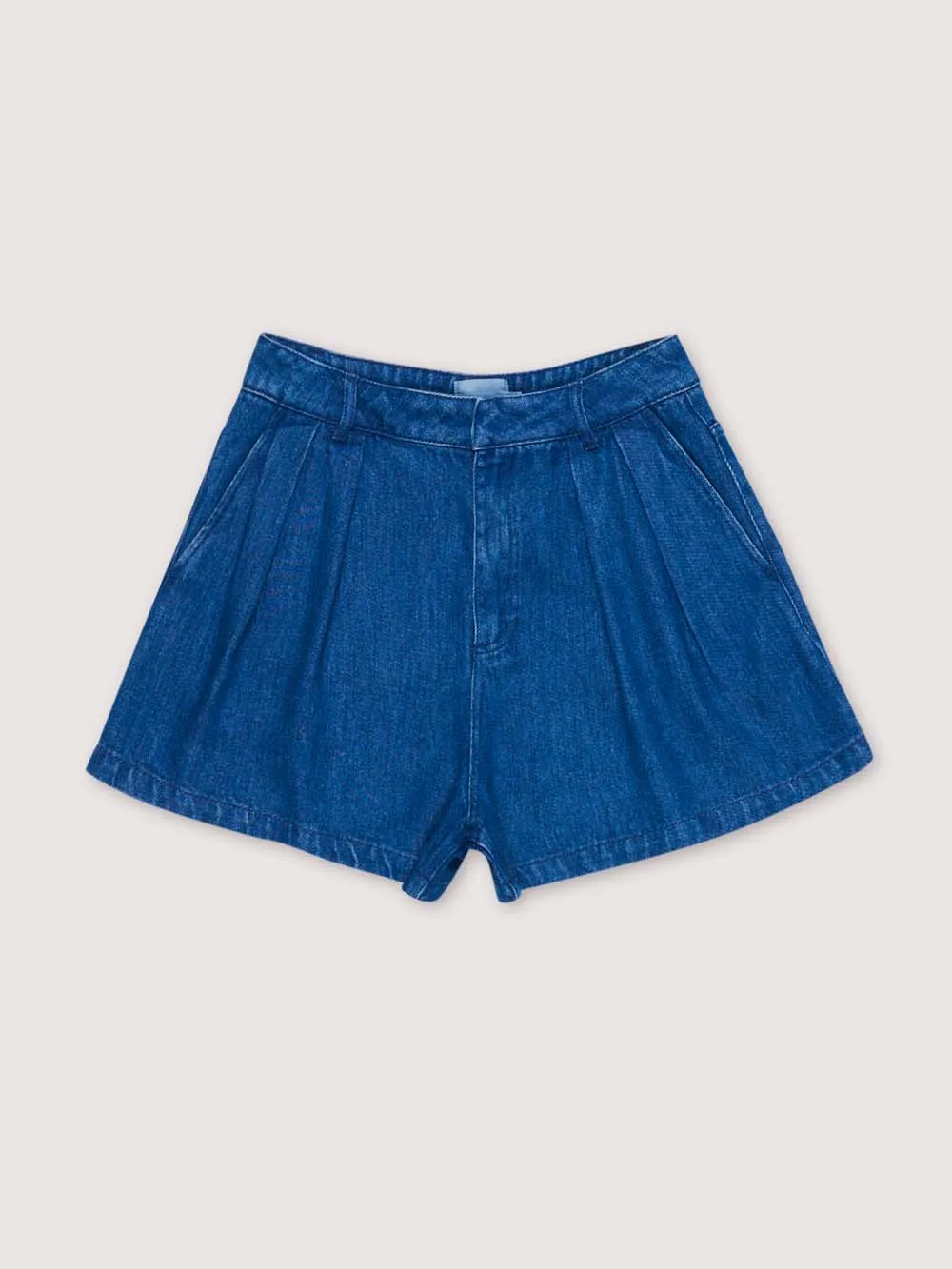 Blue Woodland Denim Shorts