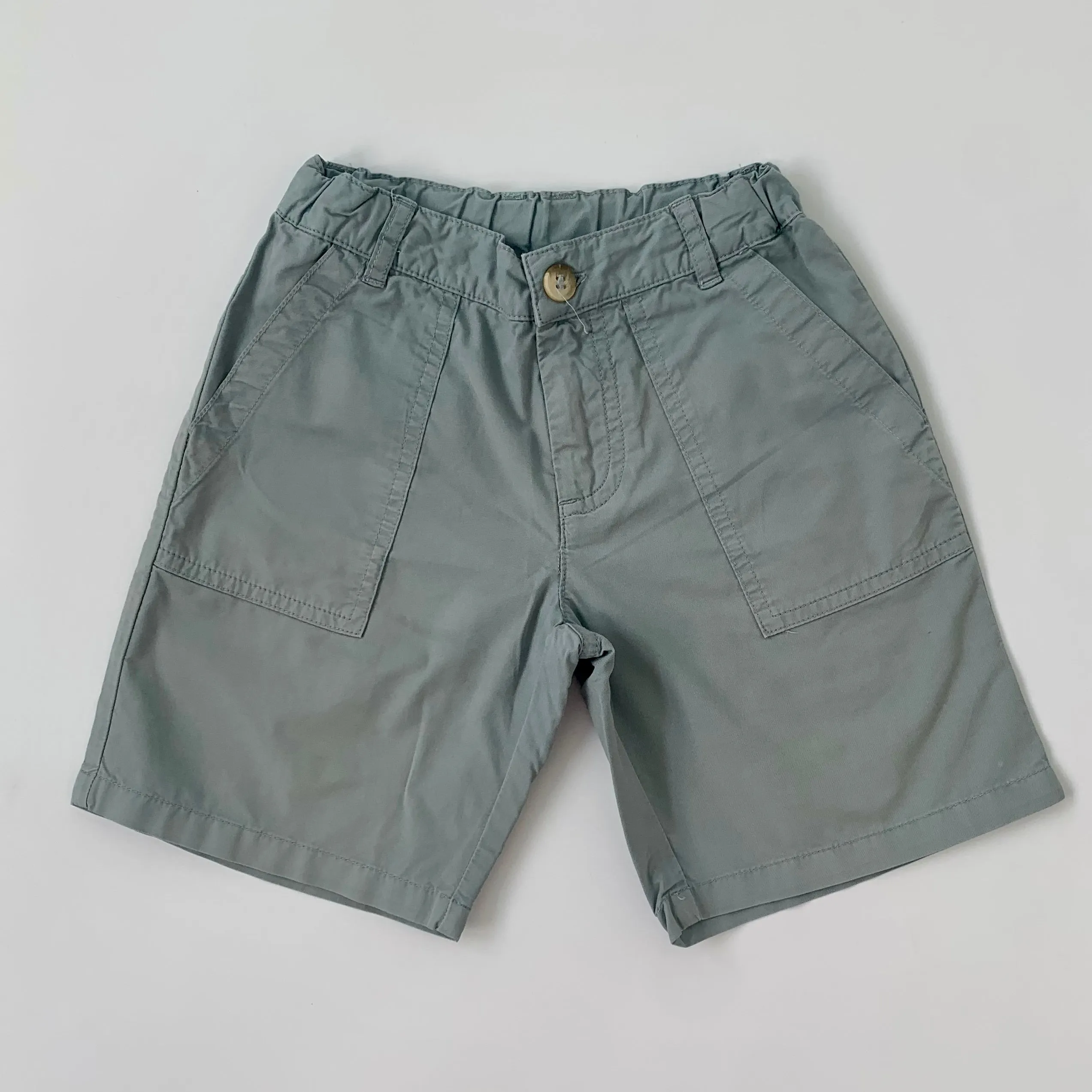 Bonpoint Duck Egg Chino Shorts: 4 Years