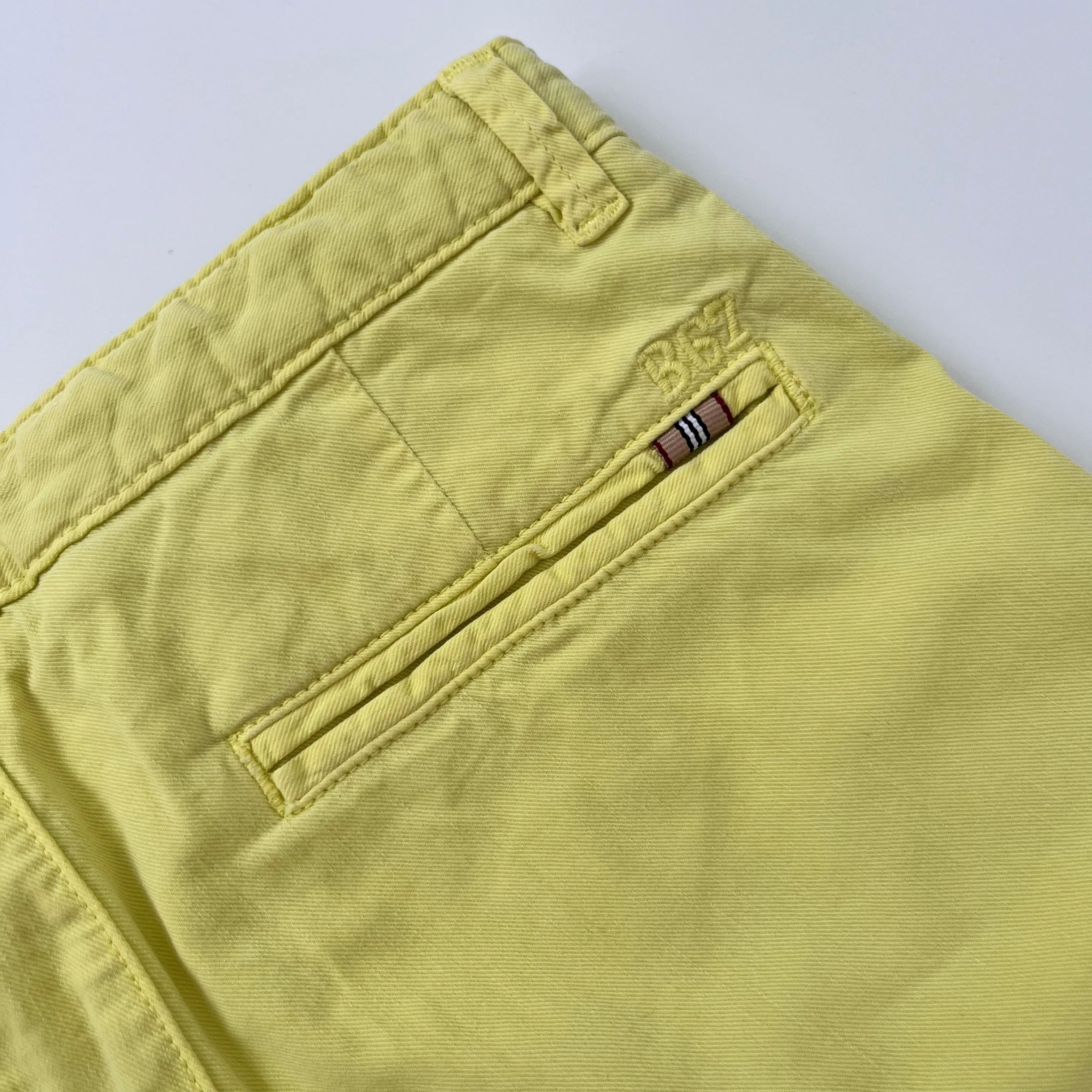 Bonpoint Yellow Chino Shorts: 10 Years