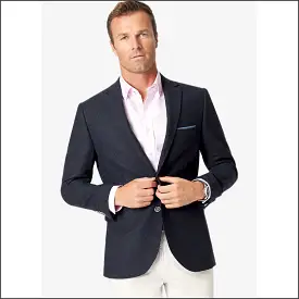 Brook Taverner Tyburn Navy Jacket<><>