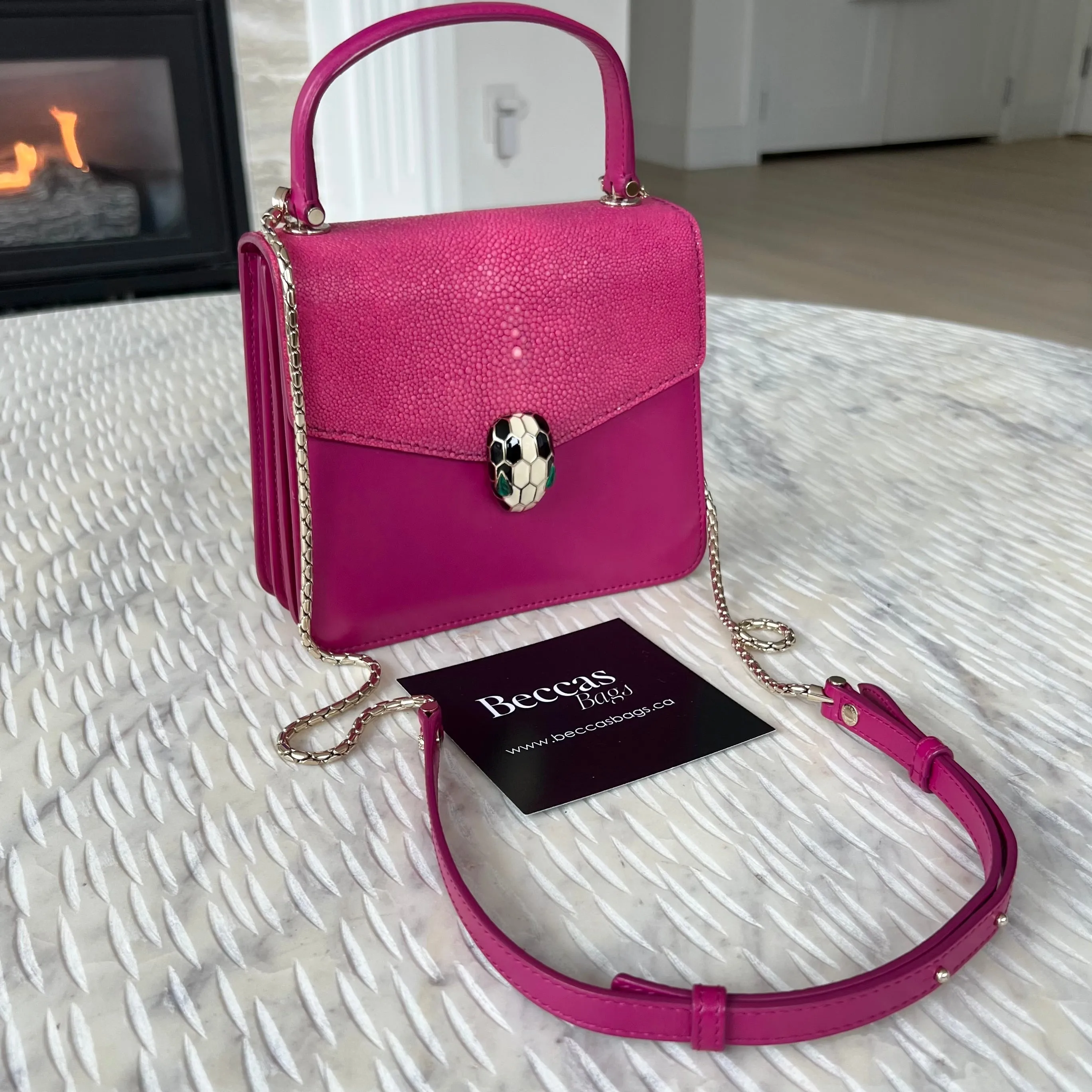 BVLGARI Serpenti Forever Crossbody Bag