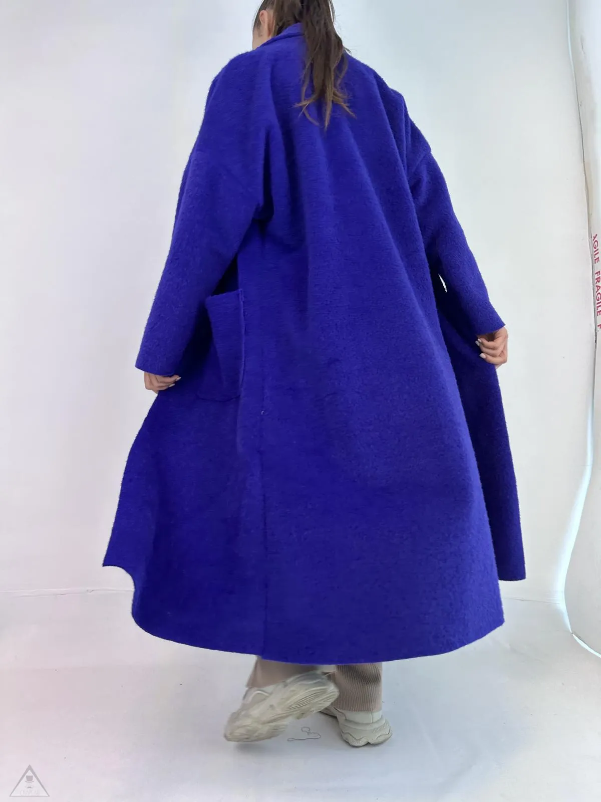 Cappotto Lounge Viola