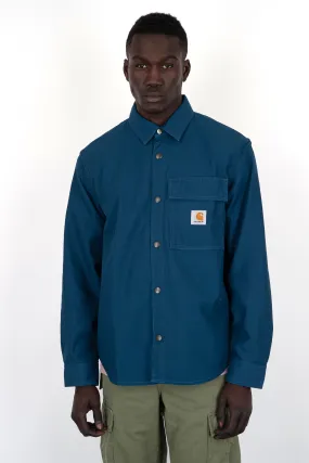 Carhartt WIP Shirt Jacket Hayworth Cotone Blu China