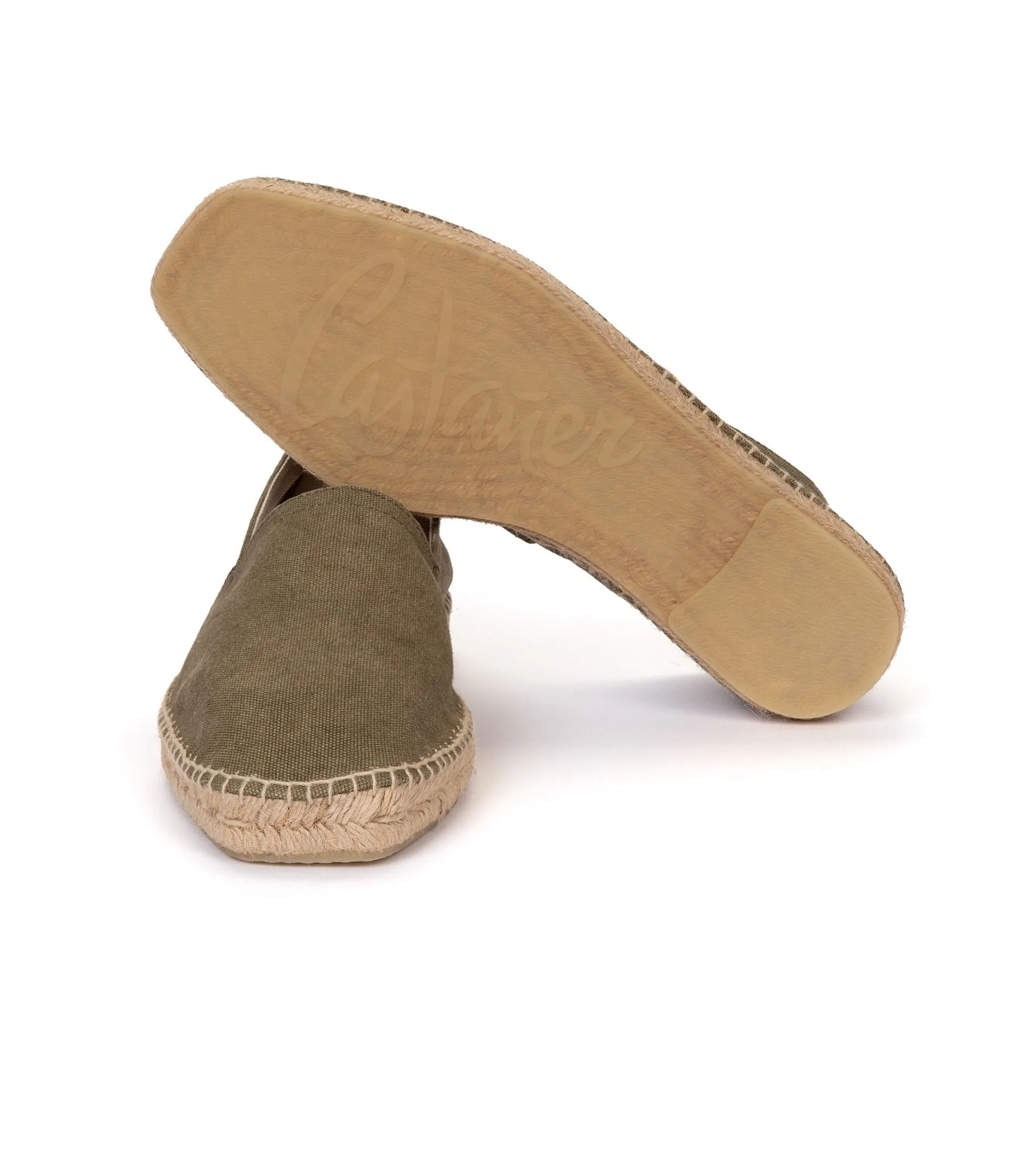 Castañer Pablo Canvas Espadrille: Olive