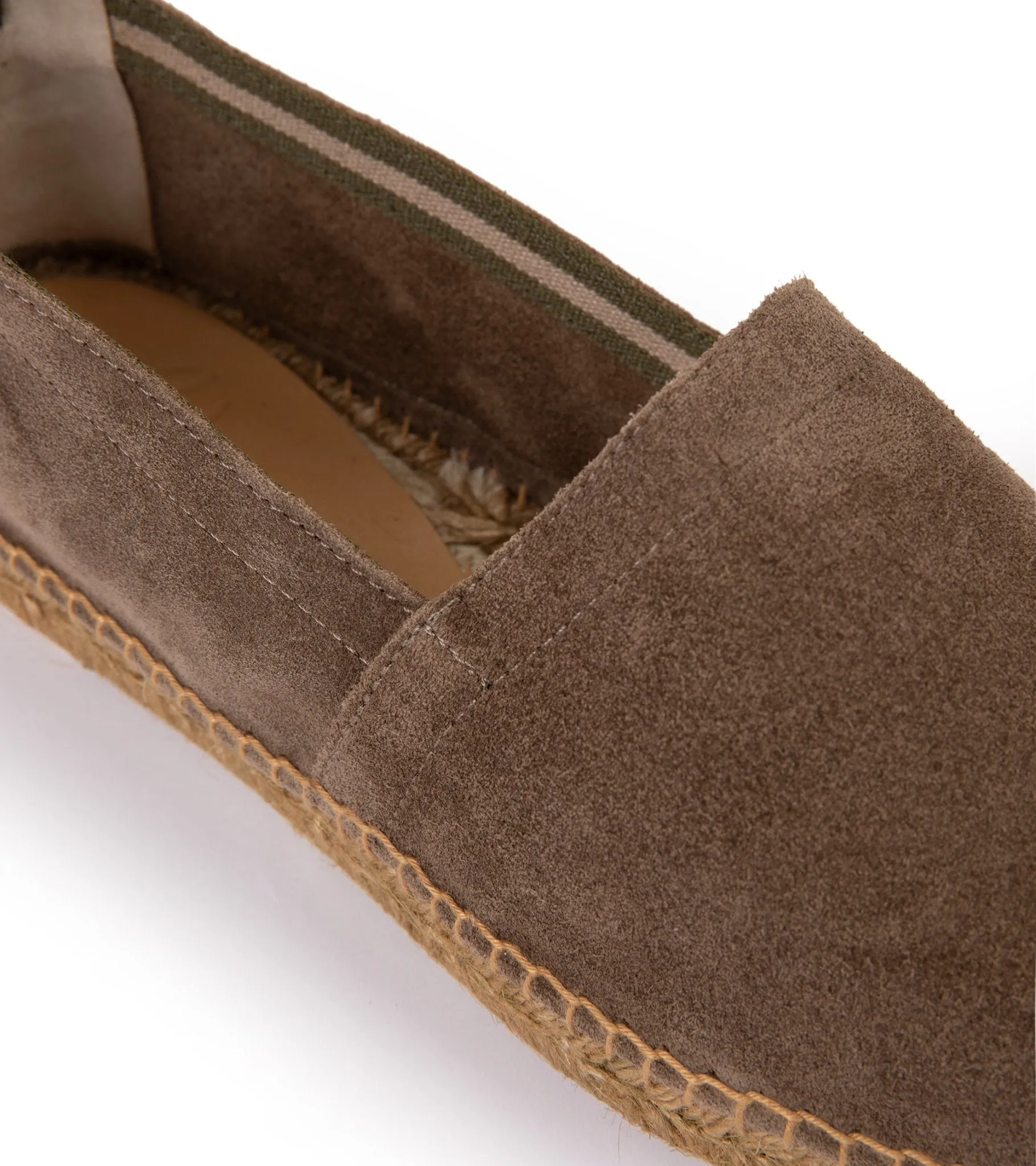 Castañer Pablo Suede Espadrille: Grey