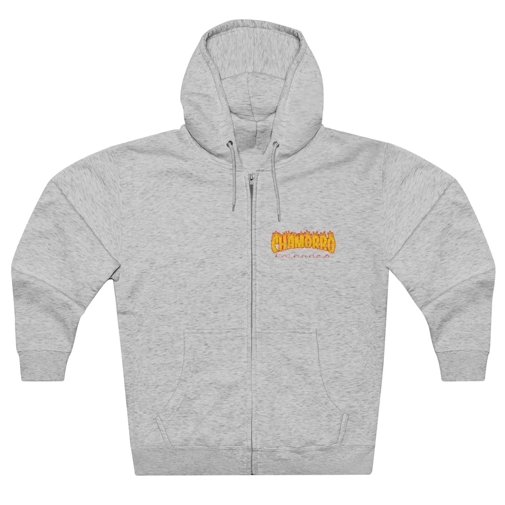 Chamorro Fire Unisex Premium Full Zip Hoodie