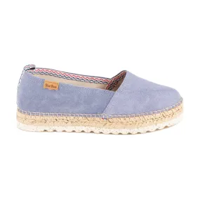 Closed Toe with Suede Leather Espadrilles for Women - Aria