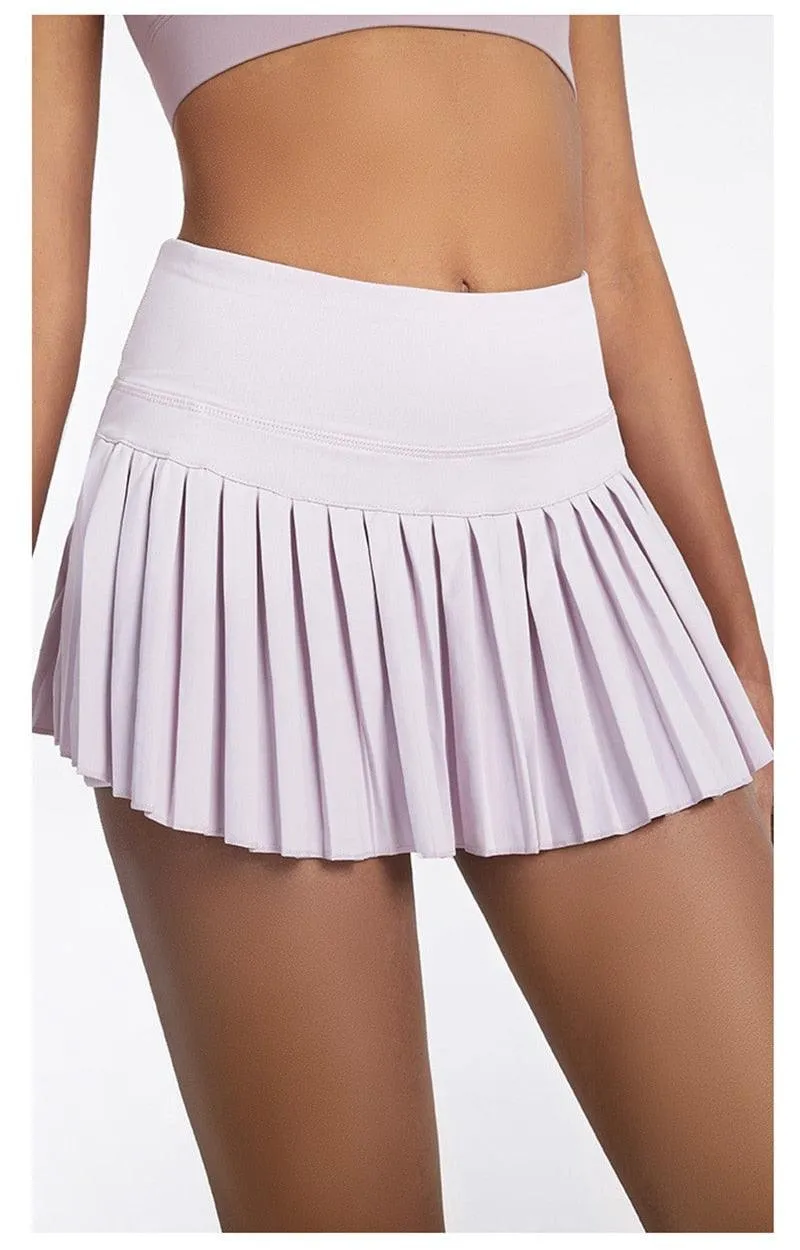 Cloud Hide Safe Tennis Running Pleated Pantskirt