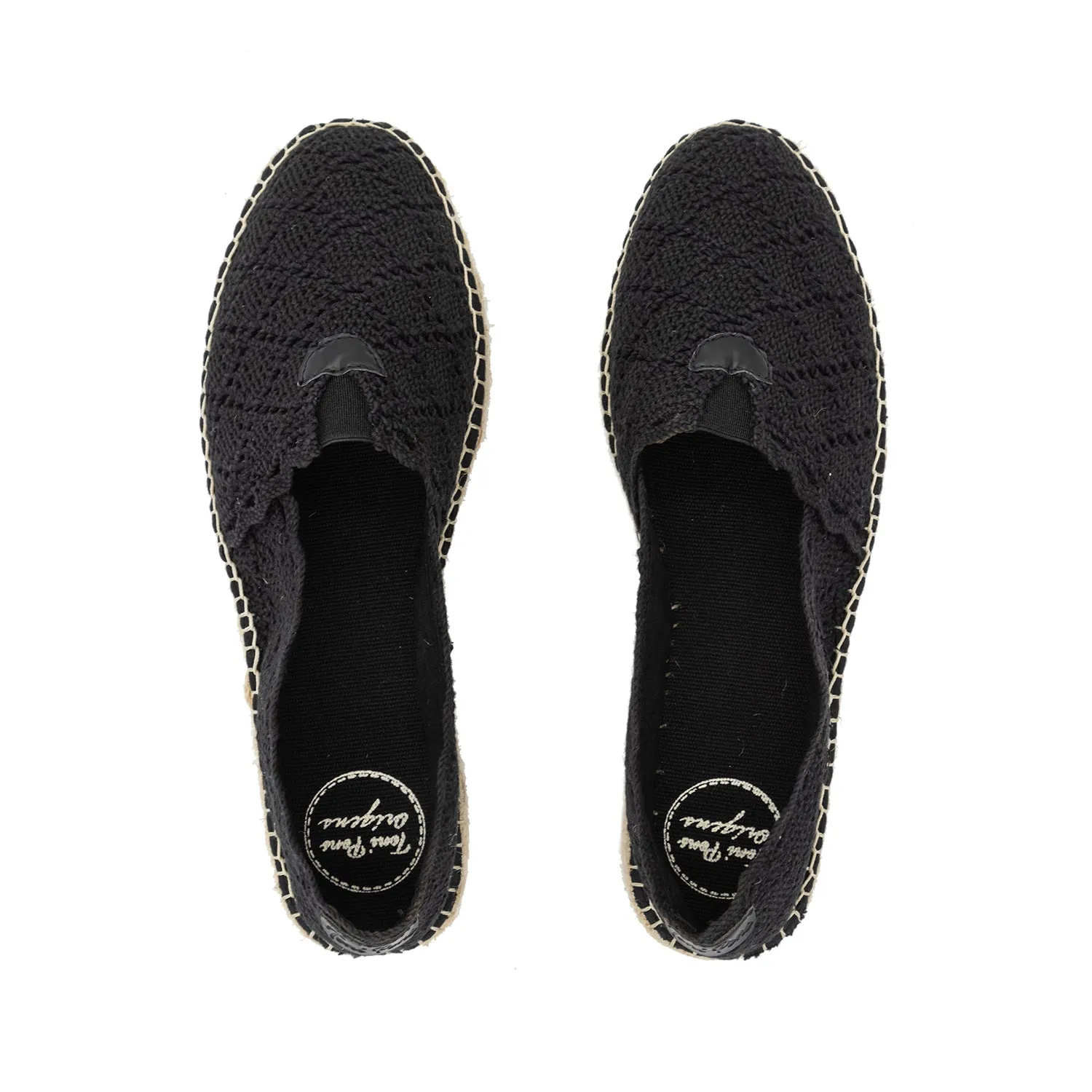 Cotton Blend Flat Espadrilles For Women - Aitana