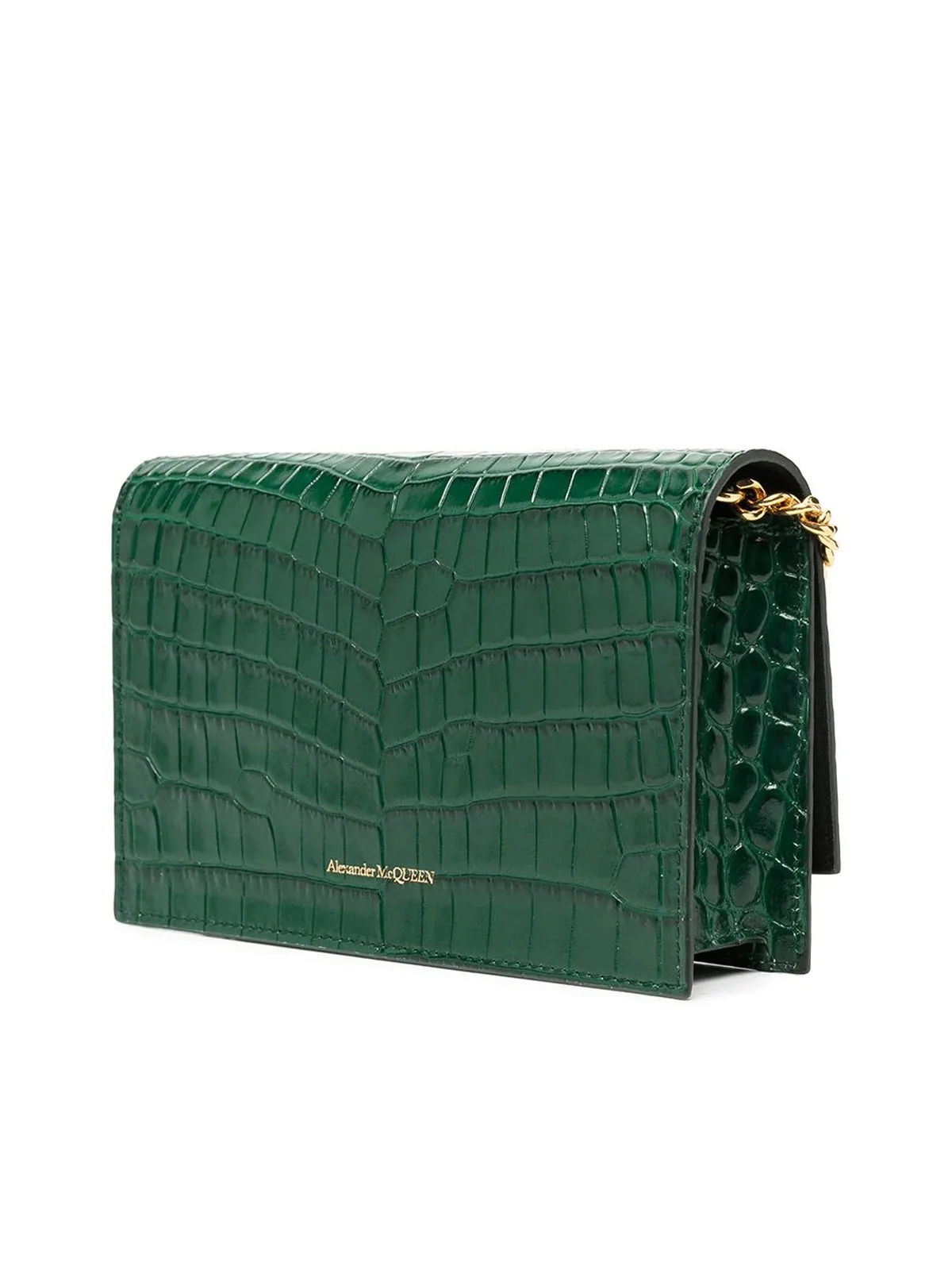 crocodile effect crossbody bag