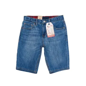 DENIM STRETCH SLIM FIT SHORTS Kid Spit fire