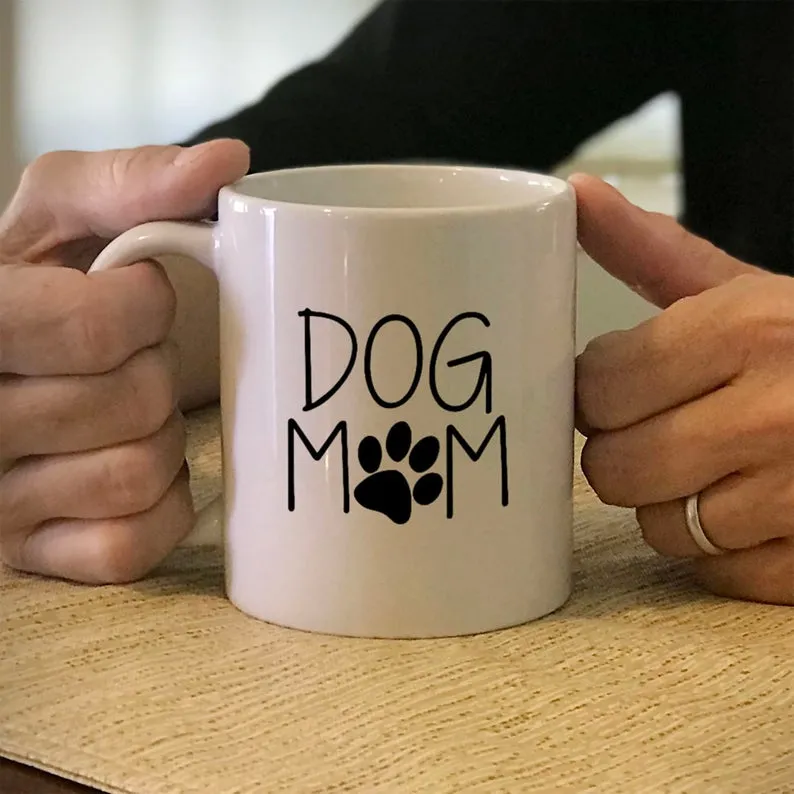 Dog Mom Dog Dad Ceramic Mug Bundle