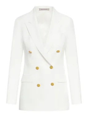 DOUBLE-BREASTED PARIGI JACKET IN COTTON