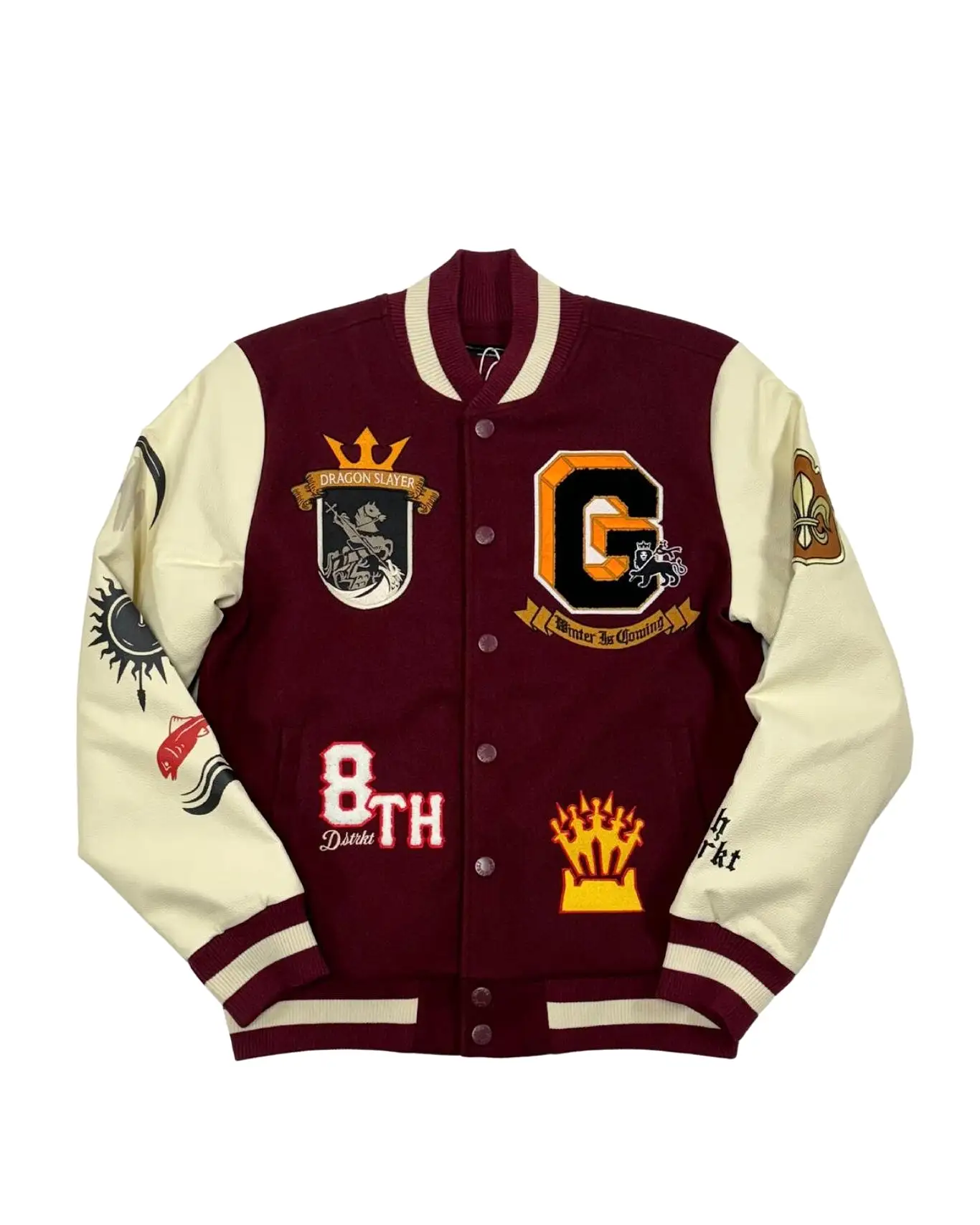 Dragon Slayer Varsity Jacket