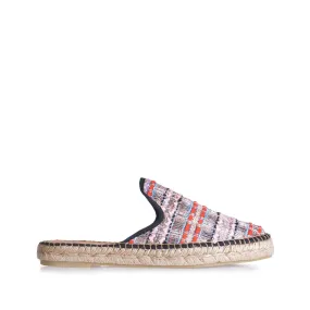 Embroidered Cotton Blend Wedge Espadrille for Women - Ona-CC