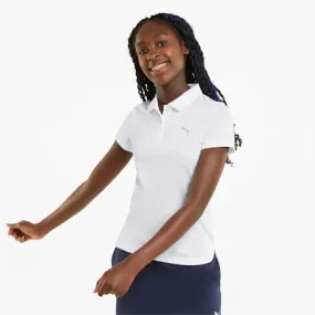 Essentials Golf Polo - Girls 8-16 years | Bright White | PUMA Shoes | PUMA 