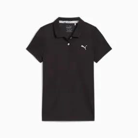 Essentials Golf Polo - Girls 8-16 years | PUMA Black | PUMA Shoes | PUMA 