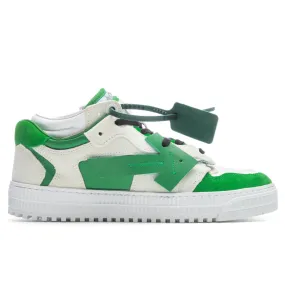 Floating Arrow Sneaker - White/Green