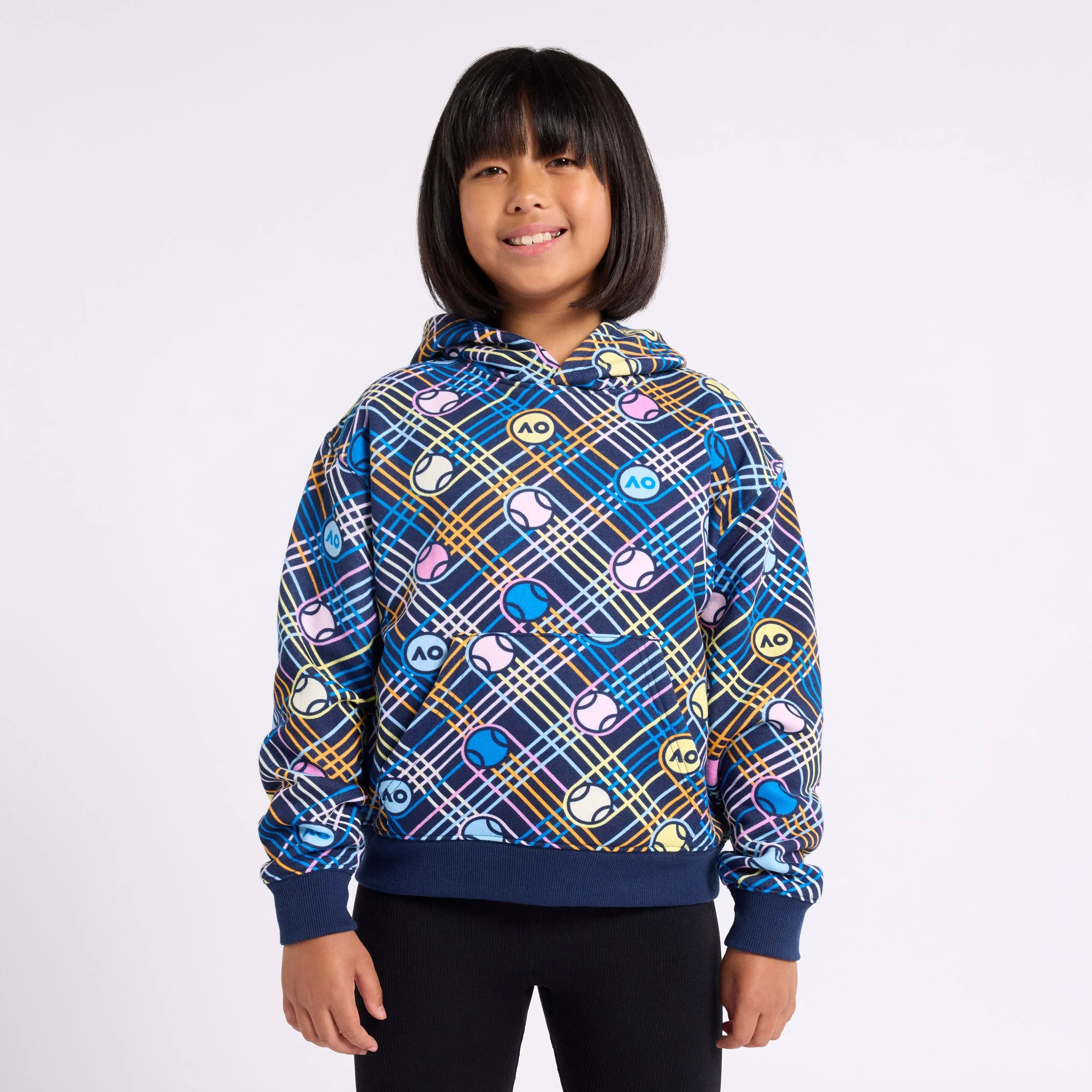 Girl's Hoodie Geometric