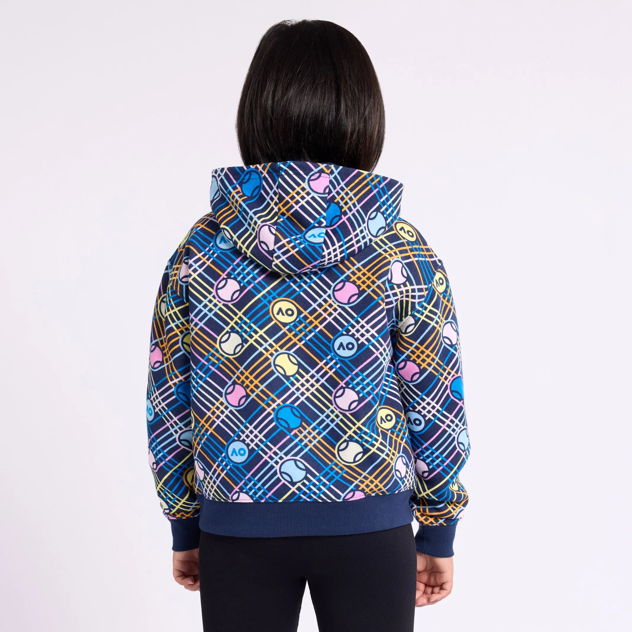 Girl's Hoodie Geometric