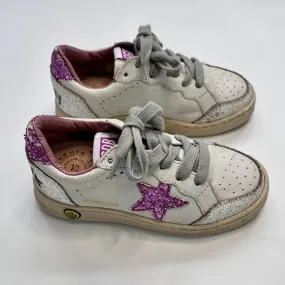 Golden Goose Pink Glitter Sneakers: Size EU 25