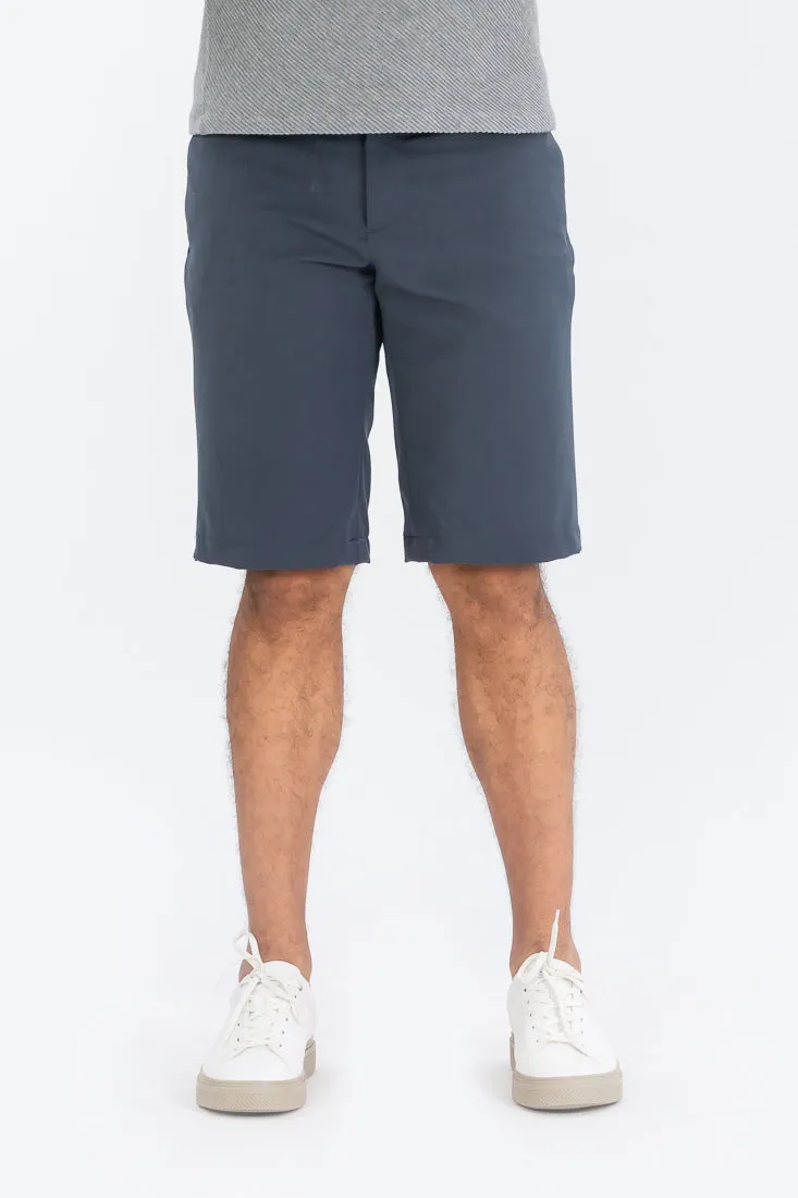 Grey All Weather Essential Stretch Chino Shorts