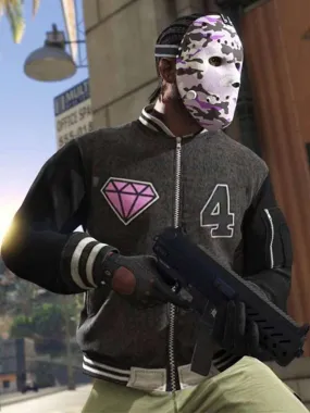 GTA 6 Panther Varsity Jacket - New American Jackets