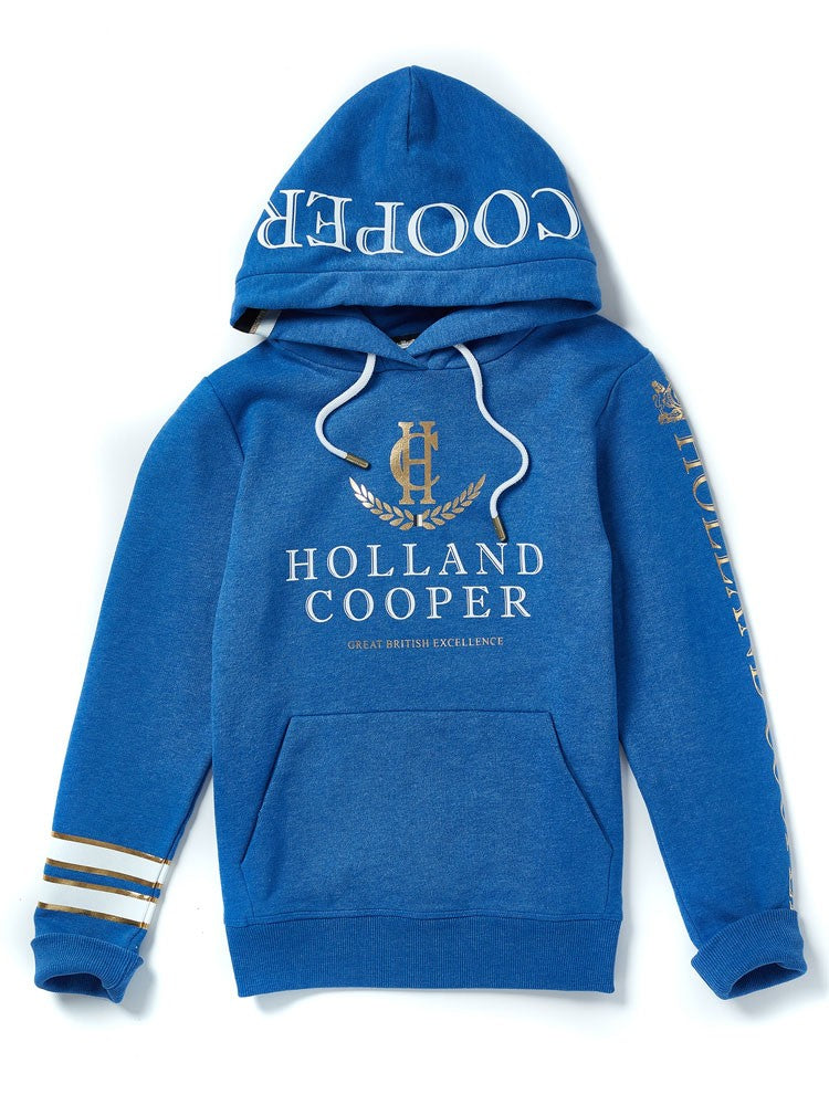 HC Heritage Hoodie                             Deep Cobalt Marl