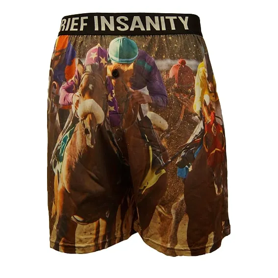 Horse Racing Derby Boxers Shorts