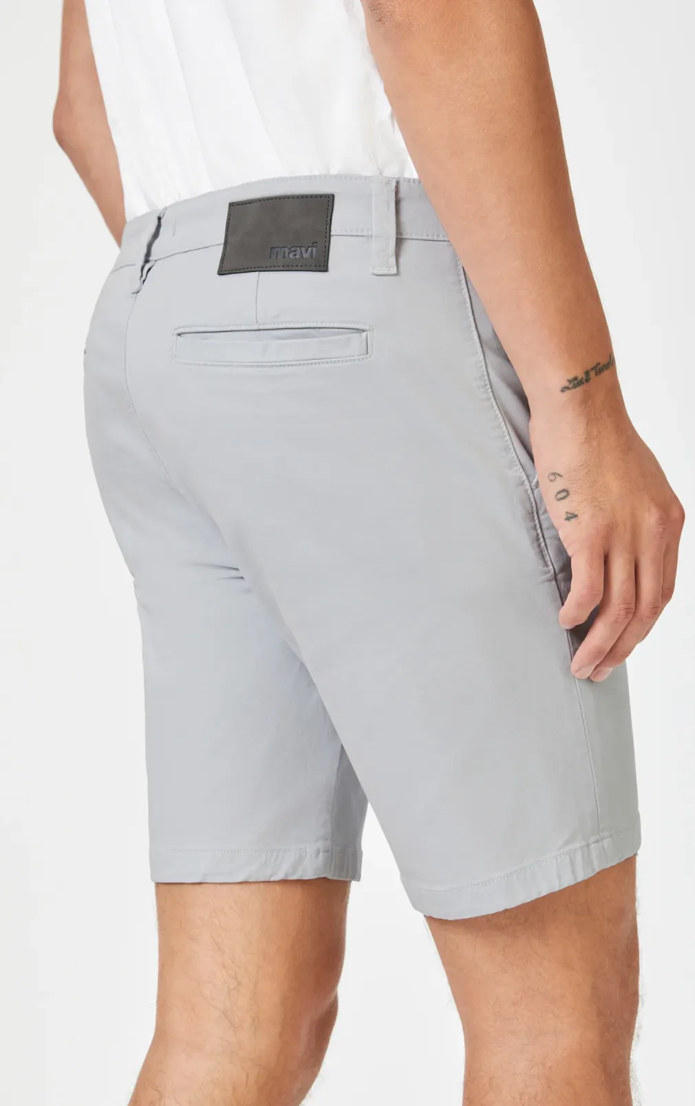 JACOB 9 BLUE TWILL SHORTS