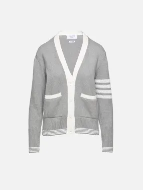 Jersey Stripe Cardigan