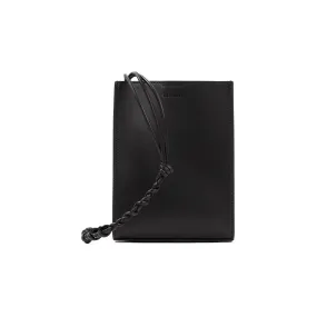 Jil Sander Logo Embossed Crossbody Bag