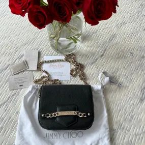 Jimmy Choo Calfskin Shadow Crossbody Bag