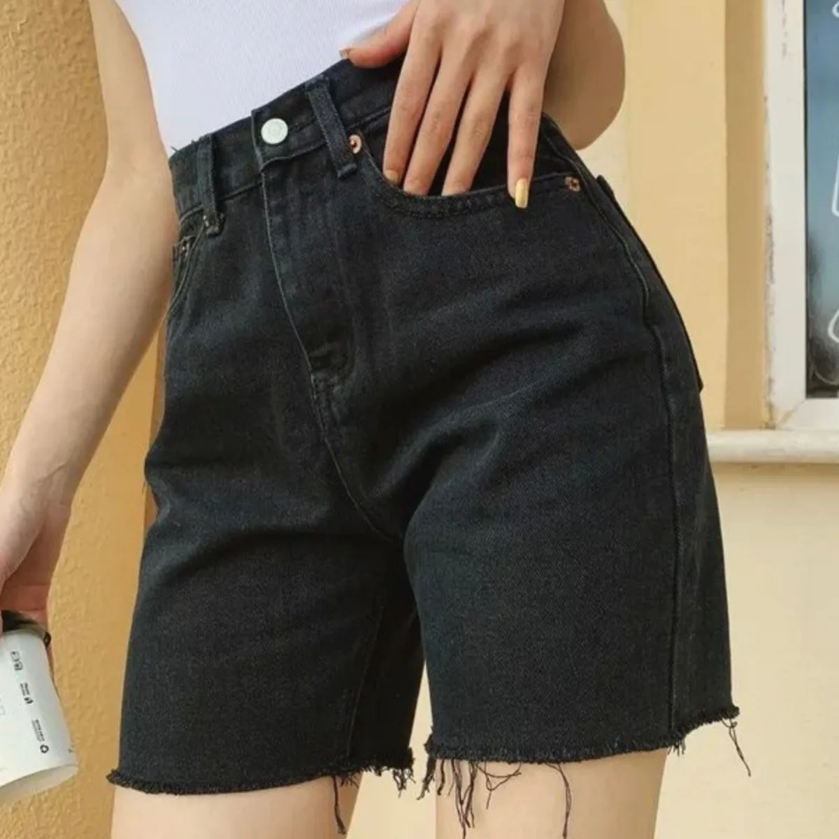 KARA DENIM SHORTS