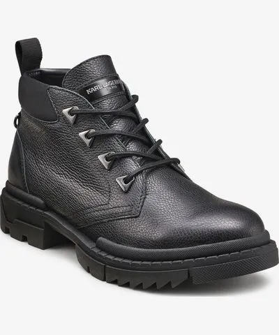 Karl Lagerfeld Paris Men's Tumbled Leather Chukka Boot